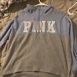 PINK Victoria secret quarter zip